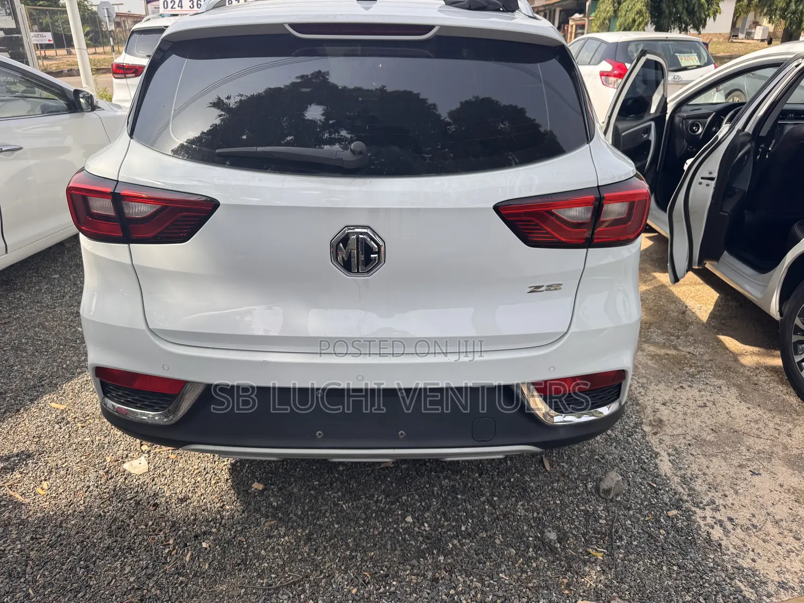 MG ZS 2017 White