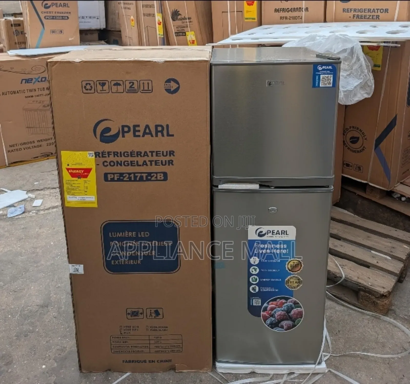 Pearl Fridge 138l