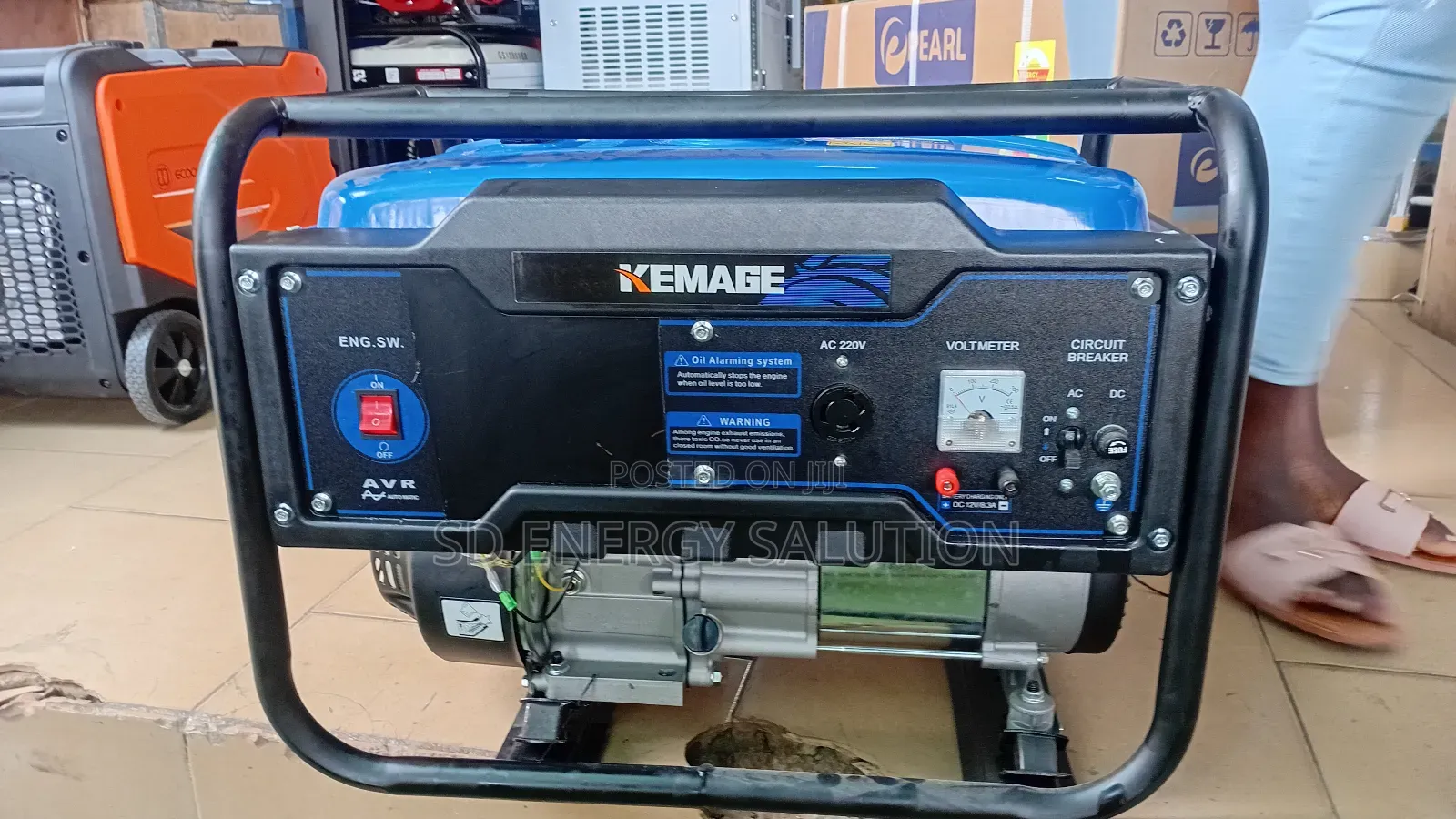 Super Silent Kemage Generator 7kva Kemage