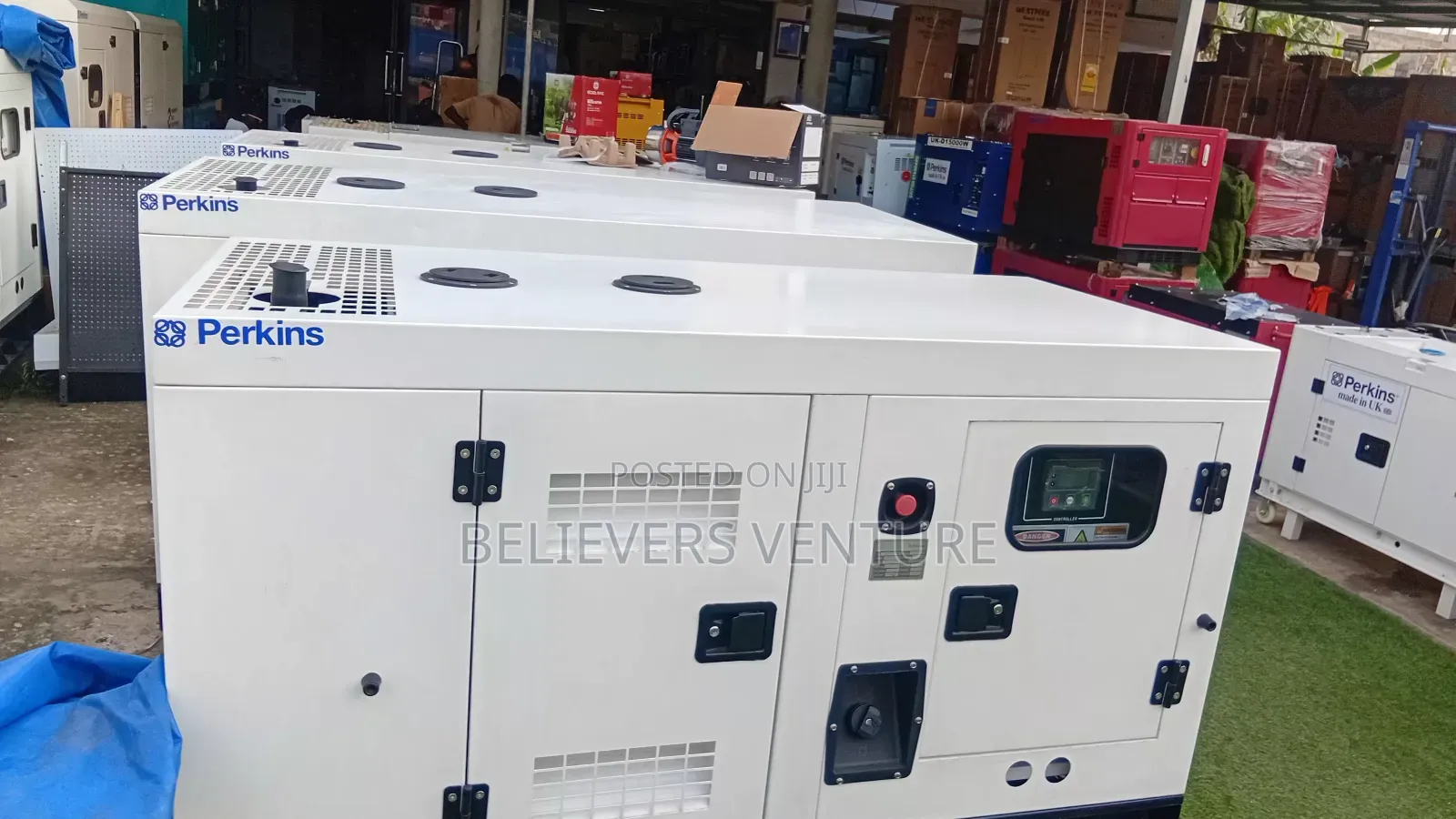 Original Perkins 35kva Generator – Uk Built