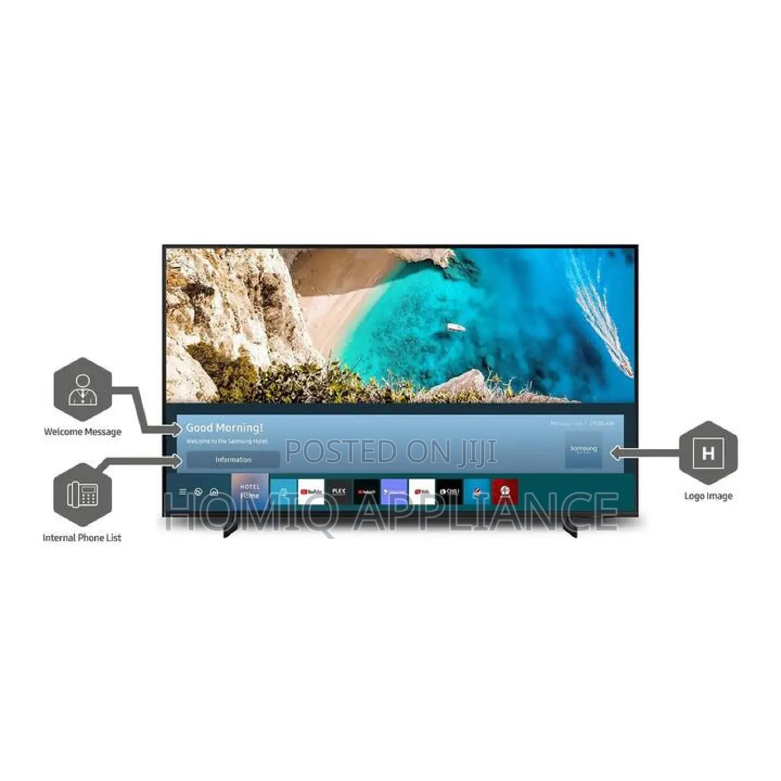 Samsung 55inch Hg55au800eexen Hospitality Tv
