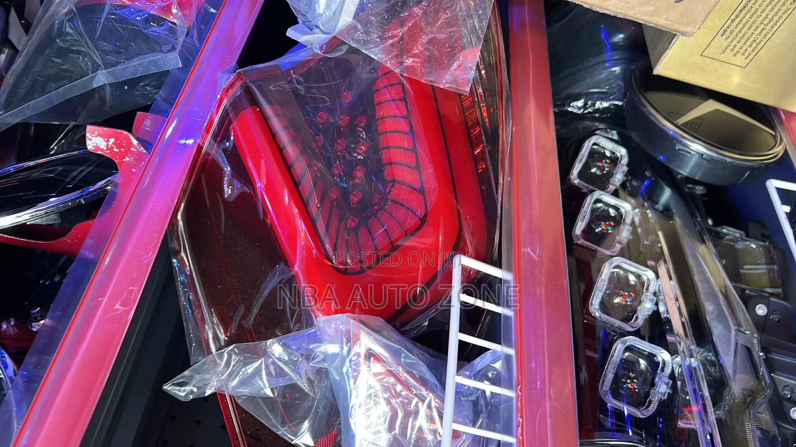 Honda Civic 2016-19 Spec Tail Light (Red and Black) Full Led