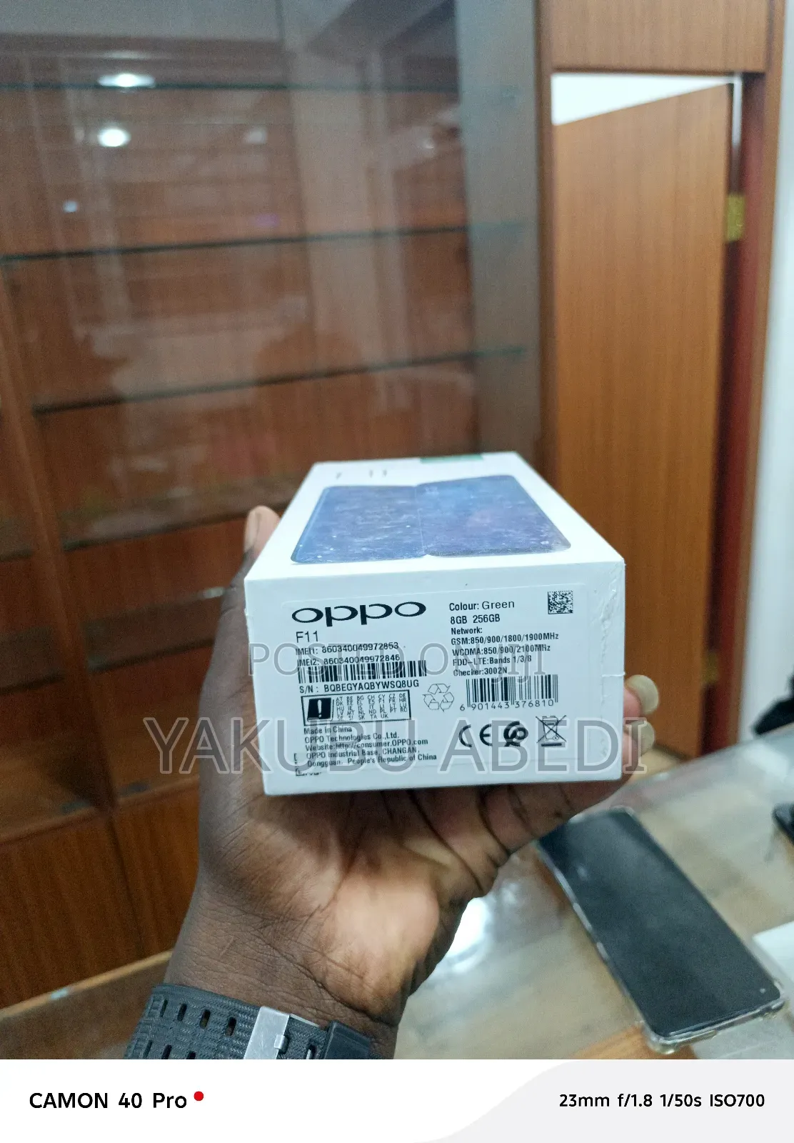 New Oppo F11 256 GB Green