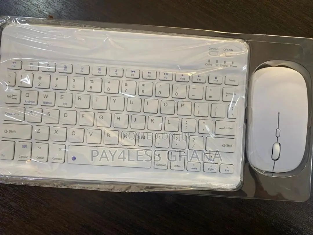 Mini Bluetooth Keyboard Mouse for Phones and Tablets