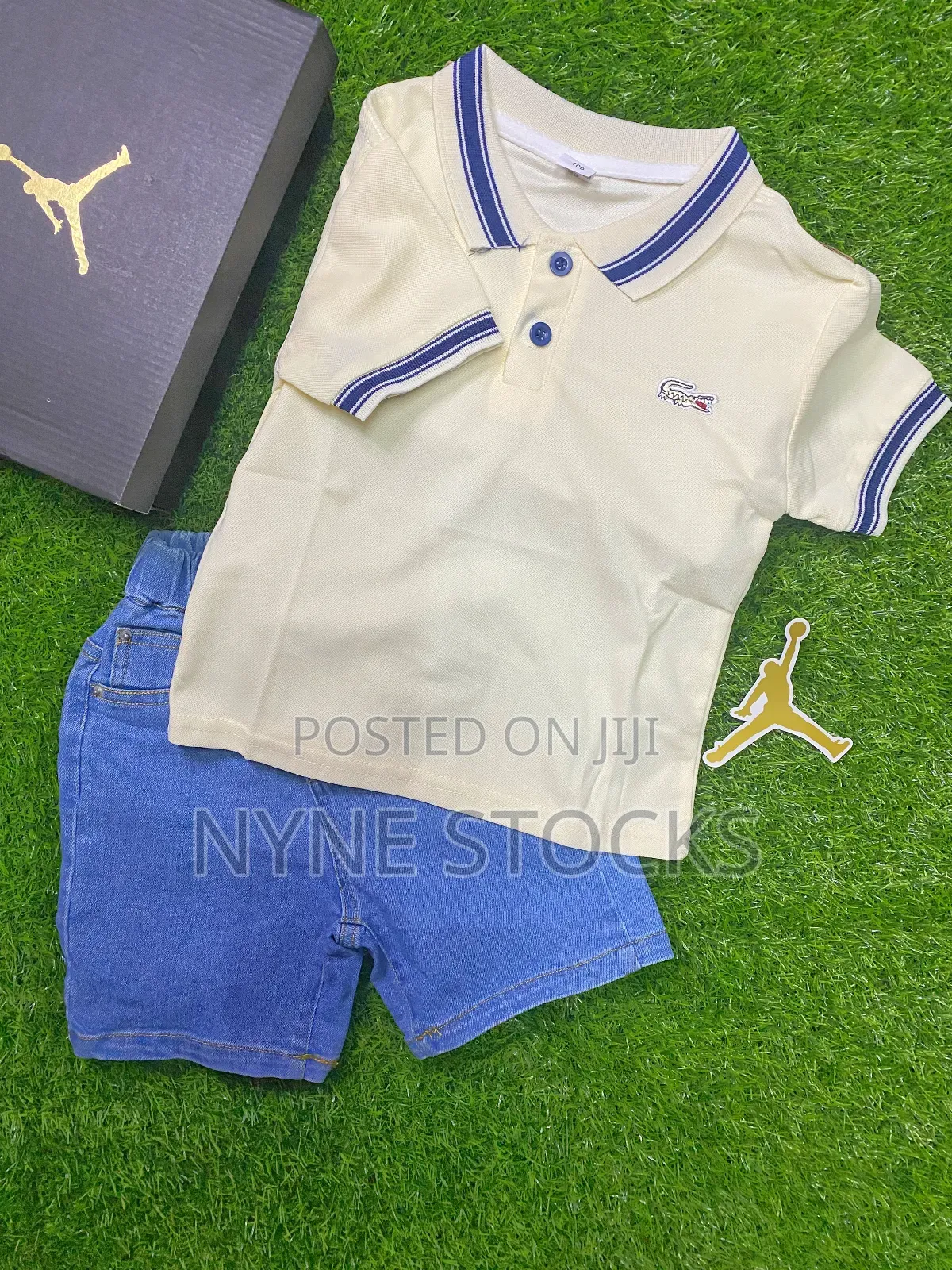 Polo Shirt Shorts — Kids