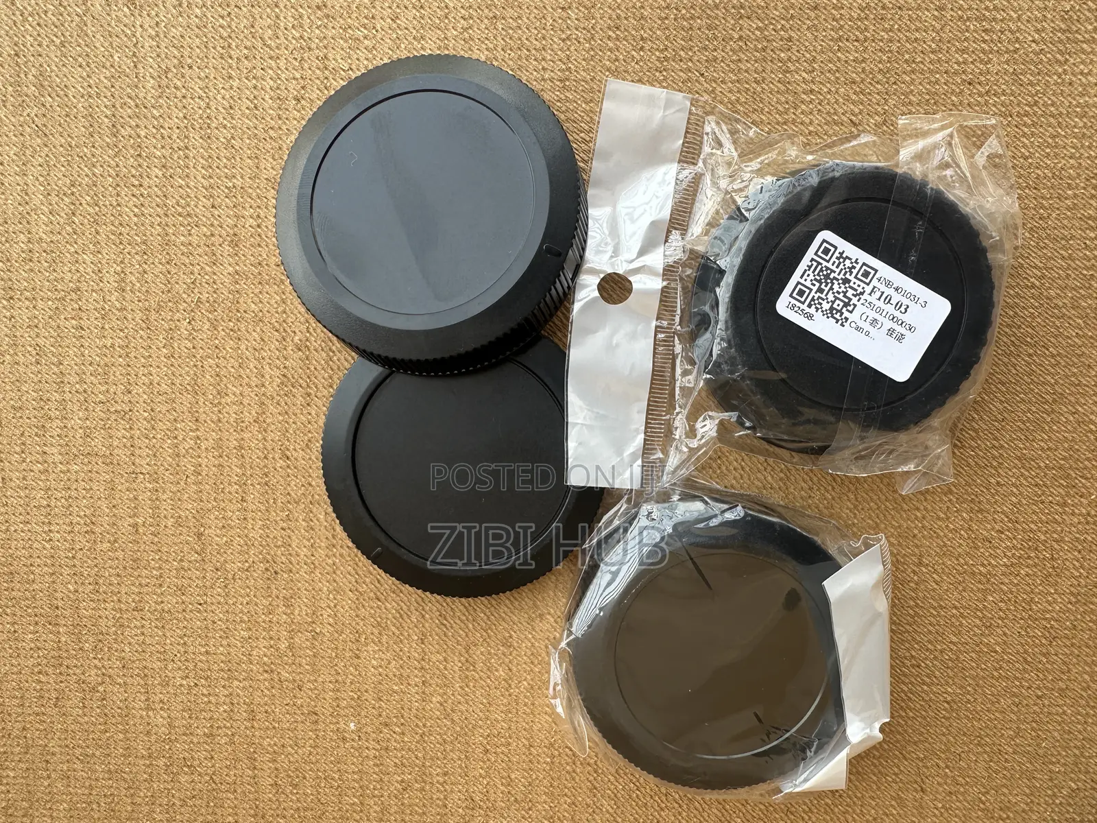 Canon Rear Lens Body Cap Camera Cover Set
