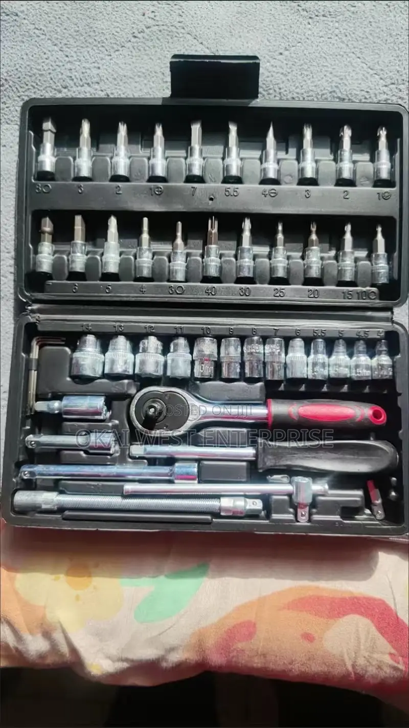 Ultimate Automotive Tool Kit: 53-piece Chrome Vanadium Set
