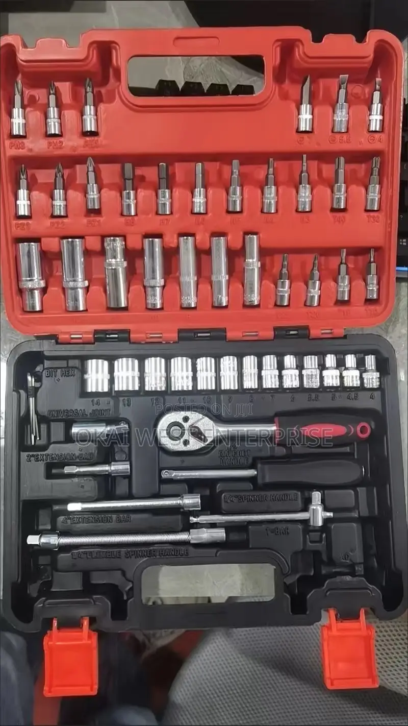 Ultimate Automotive Tool Kit: 53-piece Chrome Vanadium Set