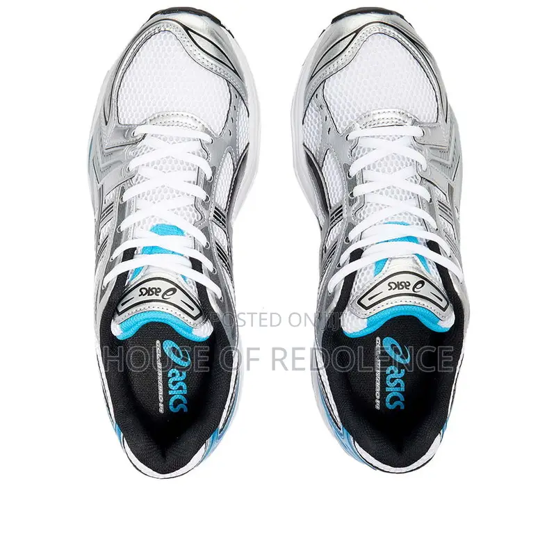 Asics Gel-kayano 14 White Aizuri Blue Sneakers
