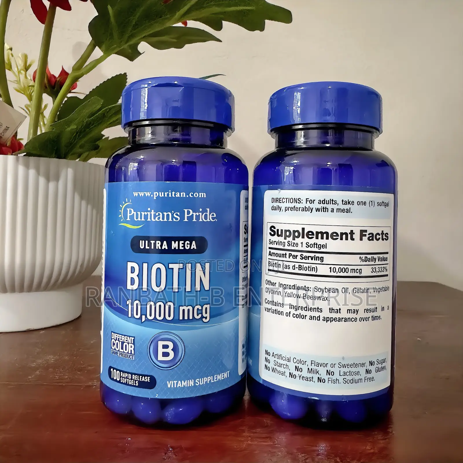 Puritan Biotin 10,000mcg