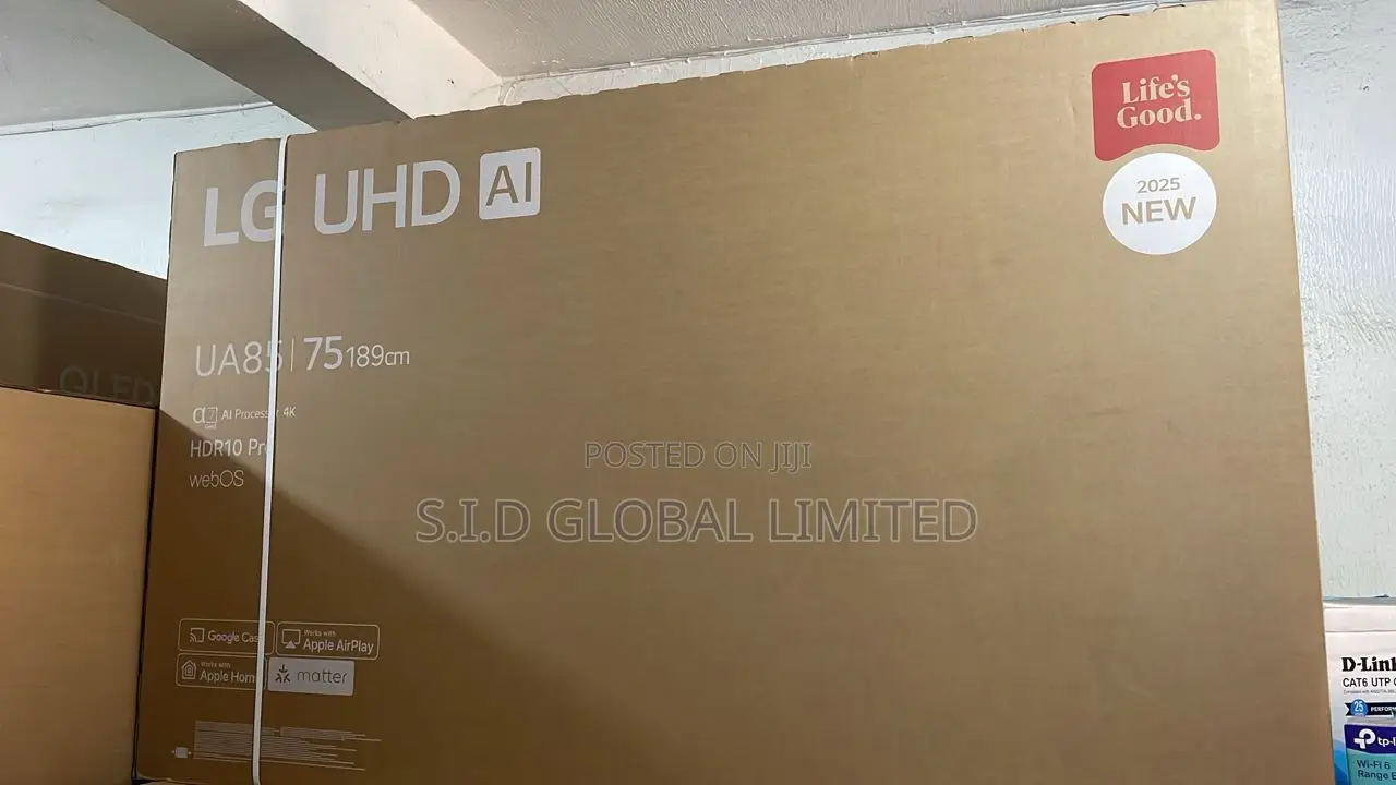 Bring Home The Cinema With Lg 75 Inch 4k Uhd Ai Tv (2025)