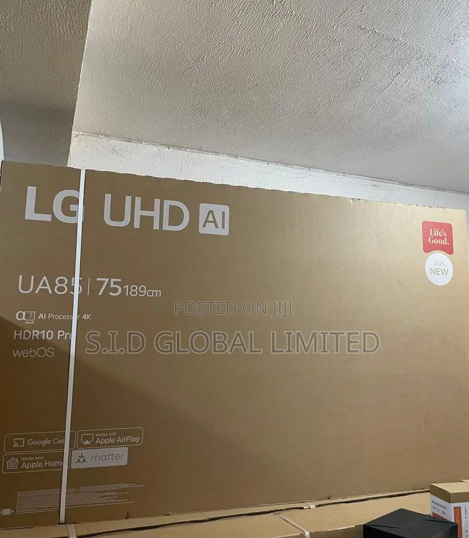 Bring Home The Cinema With Lg 75 Inch 4k Uhd Ai Tv (2025)