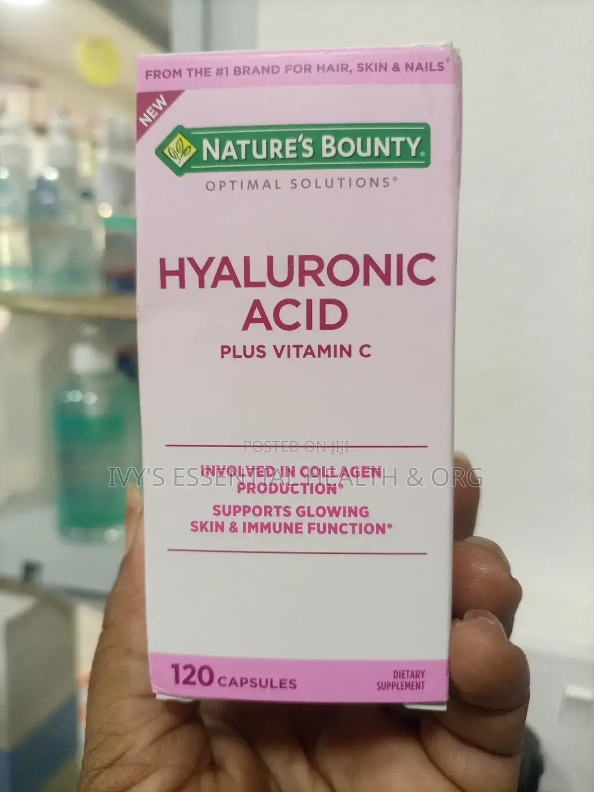 Nature's Bounty Hyaluronic Acid Plus Vit C