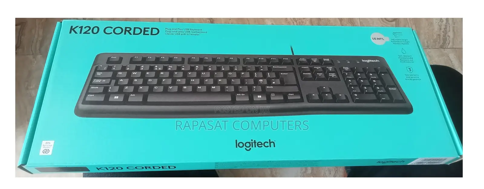 Logitech Usb Wired Keyboard