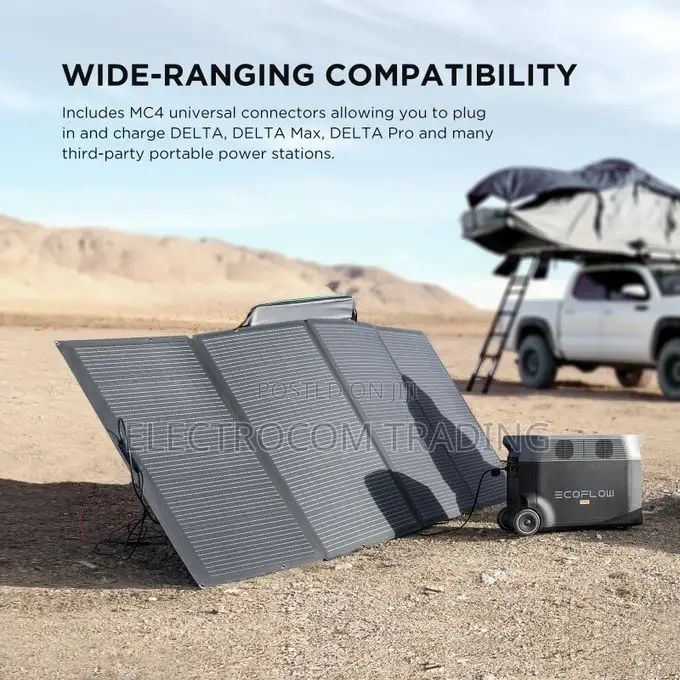 Ecoflow 400w Portable Solar Panel for Solar Generators Foldable