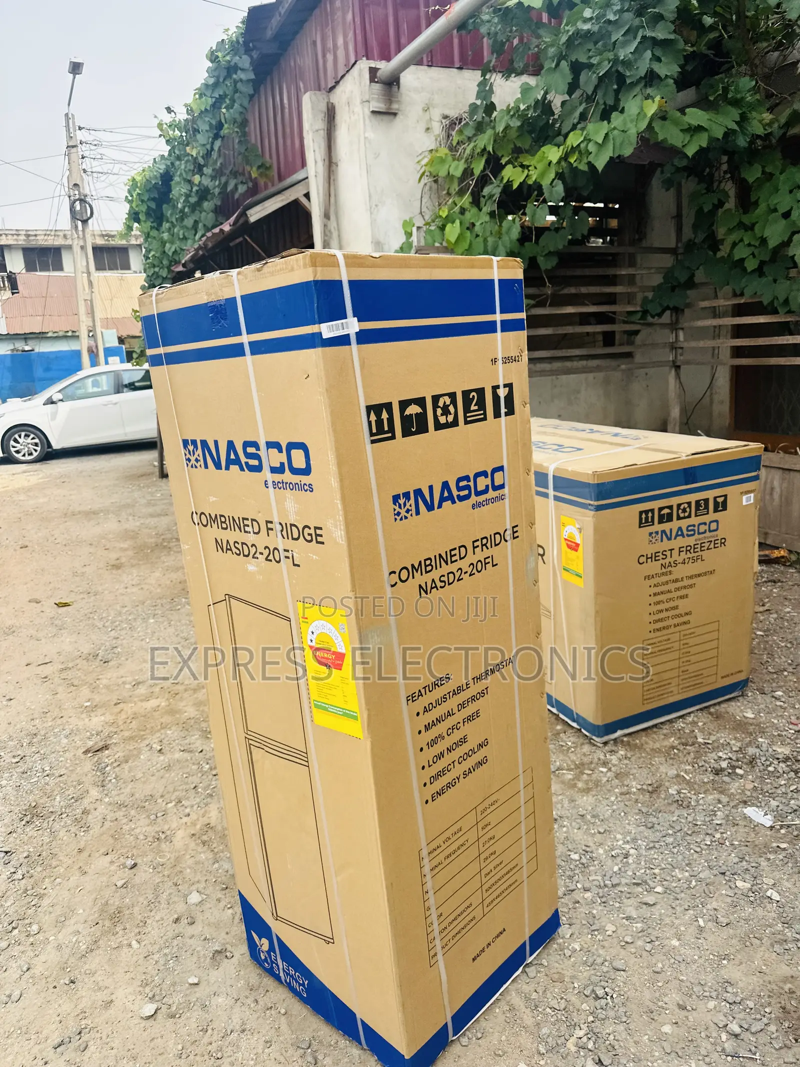 Long Lasting Sleek Nasco-D2-20fl Nasco Fridge Bottom Freezer 158l 