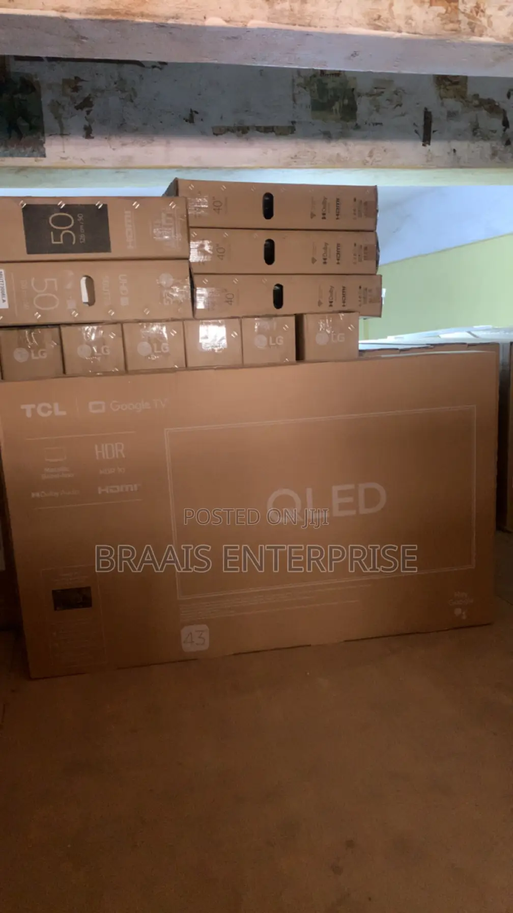 TCL 43” Qled Smart Android Television