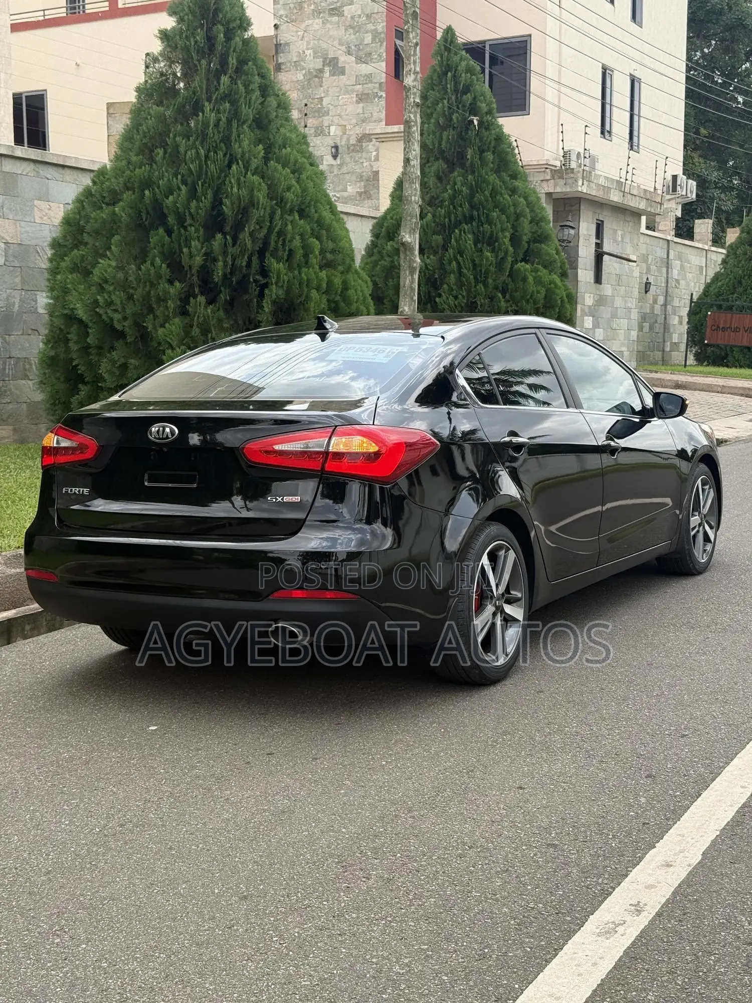 Kia Forte SX Hatchback 2016 Black