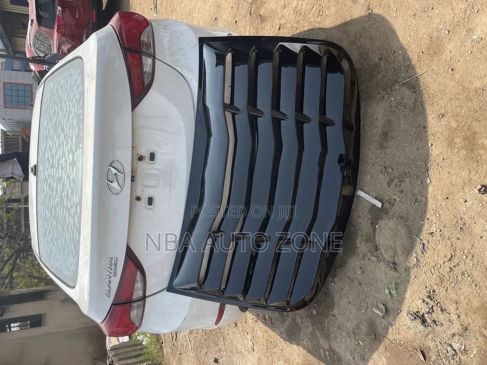 Hyundai Elantra 2011-15 Back Glass Shades