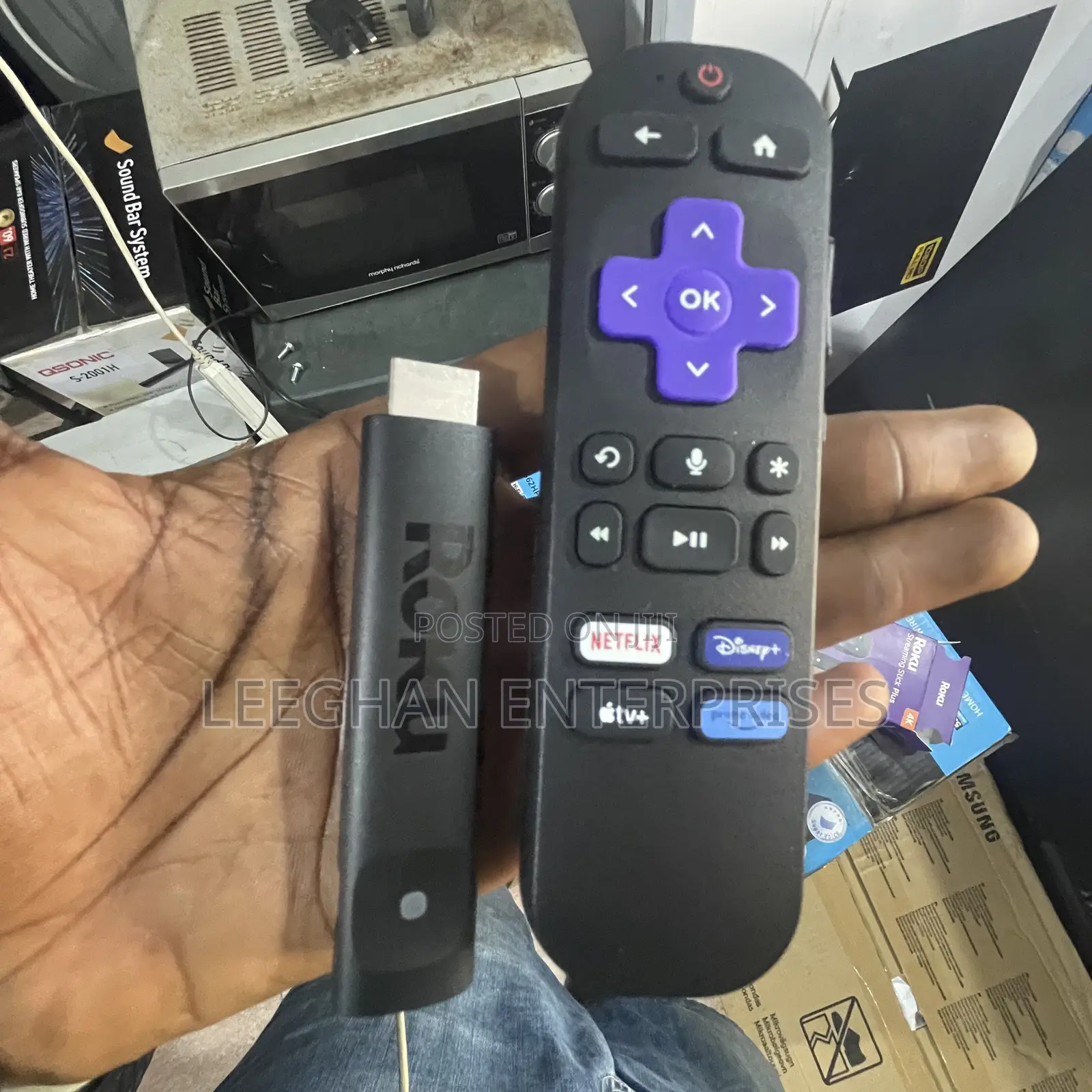 Roku Firestick Plus (Airplay/ Voice Control)