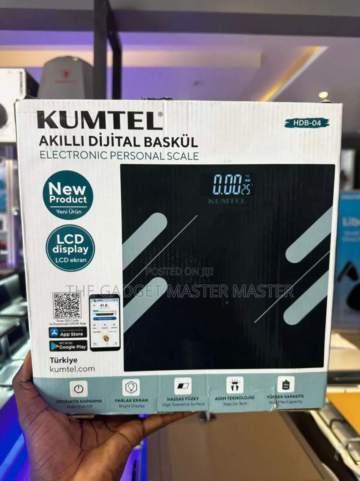 Kumtel HDB-04 Electronic Personal Scale