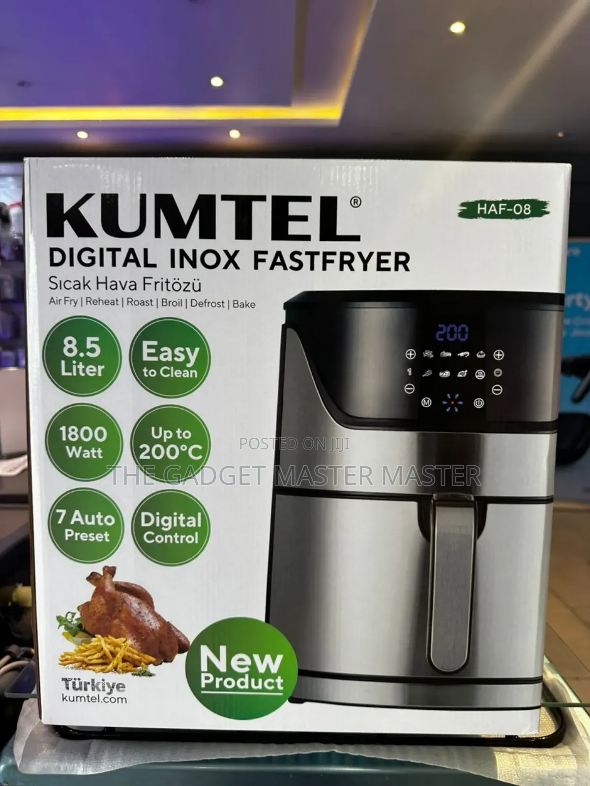 Kumtel Haf-08 7l Air Fryer