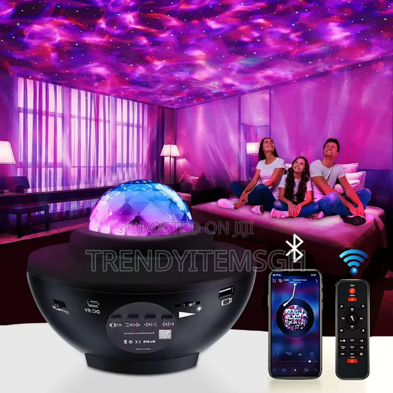 Remote Control Sky Music Projector Laser Light
