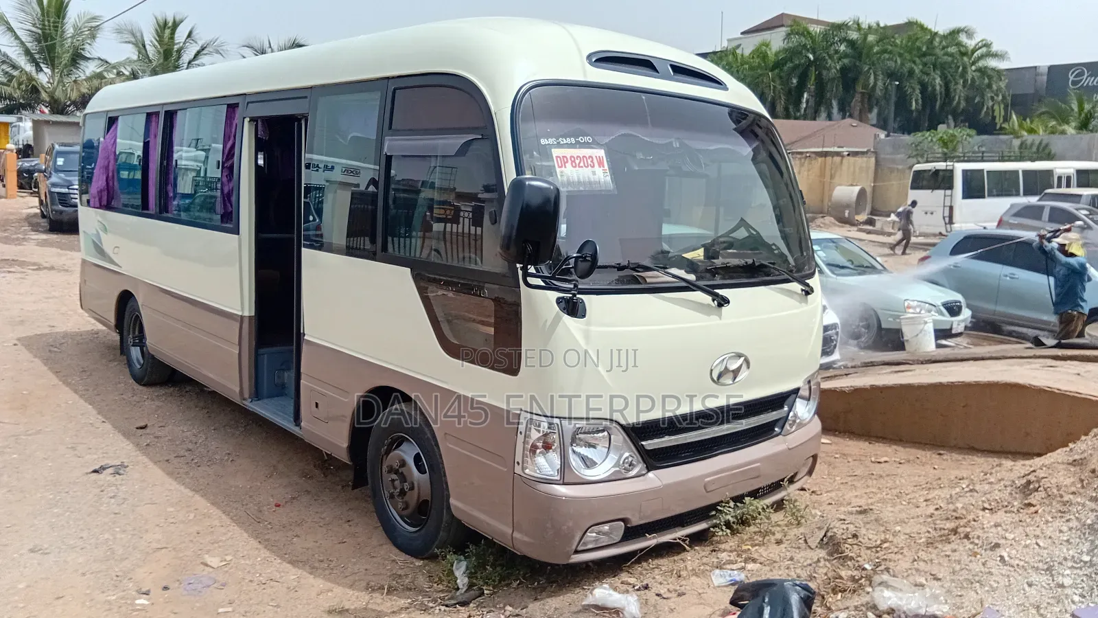 Hyundai County 2015 Black