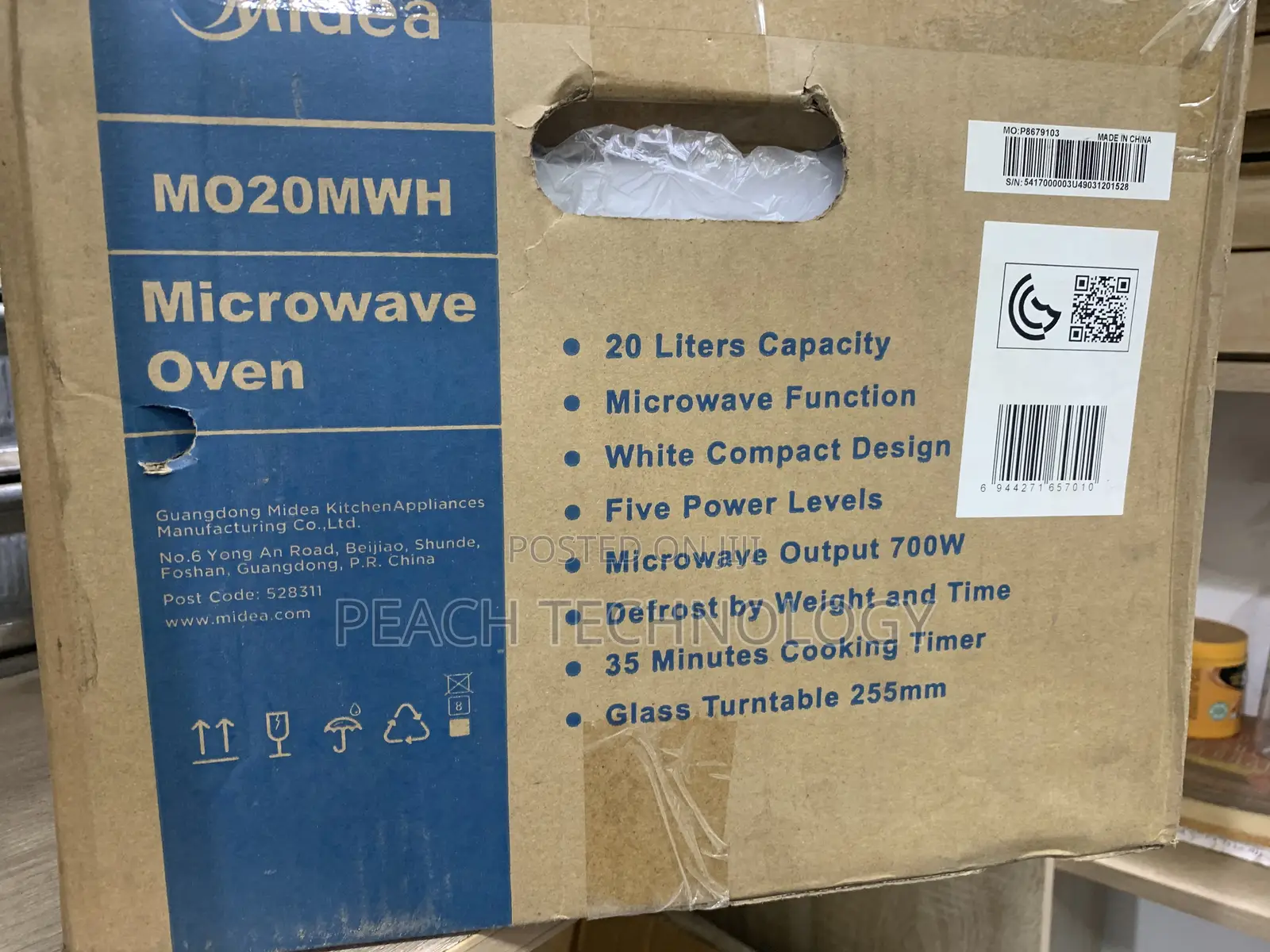 Midea Microwave Mo20mwh