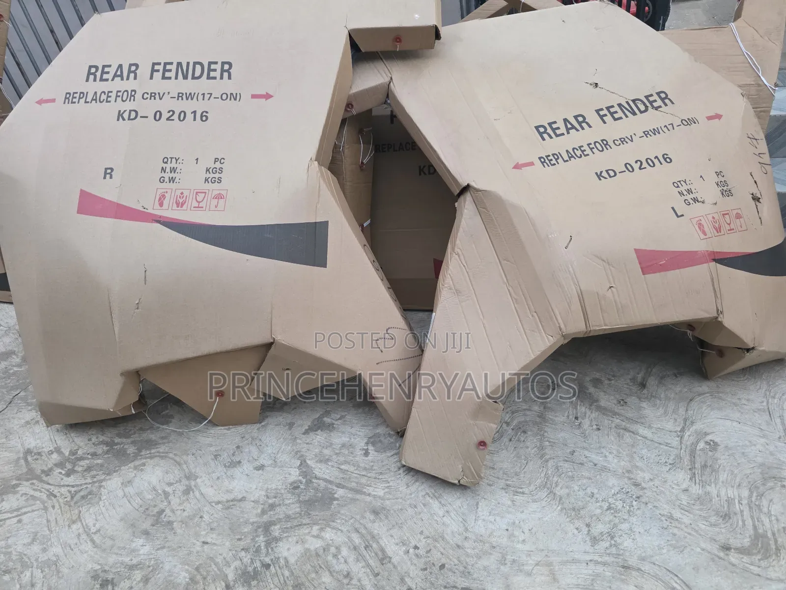 Honda CRV 2017-2022 Rear Fender or Quarterpanel