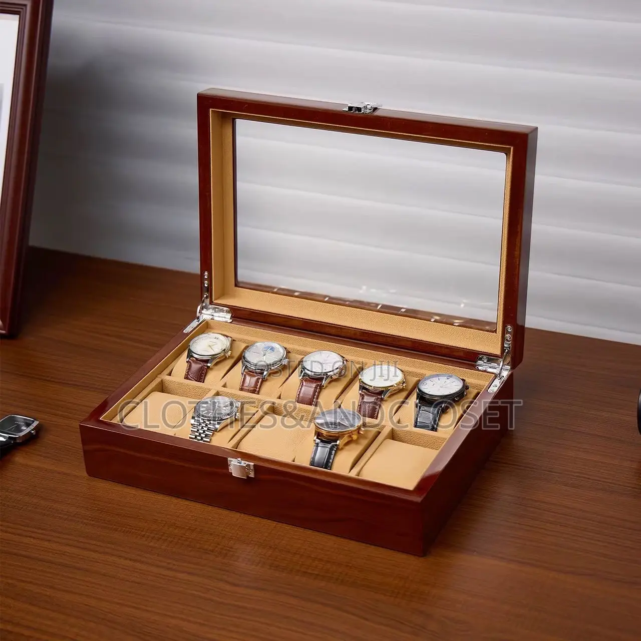 8 Slots Watch Case