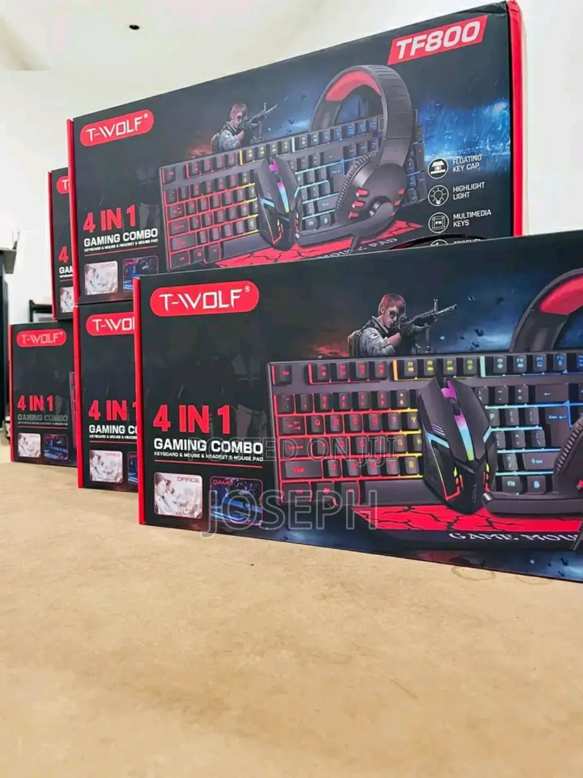 4in1 Combo Gaming RGB Keyboard