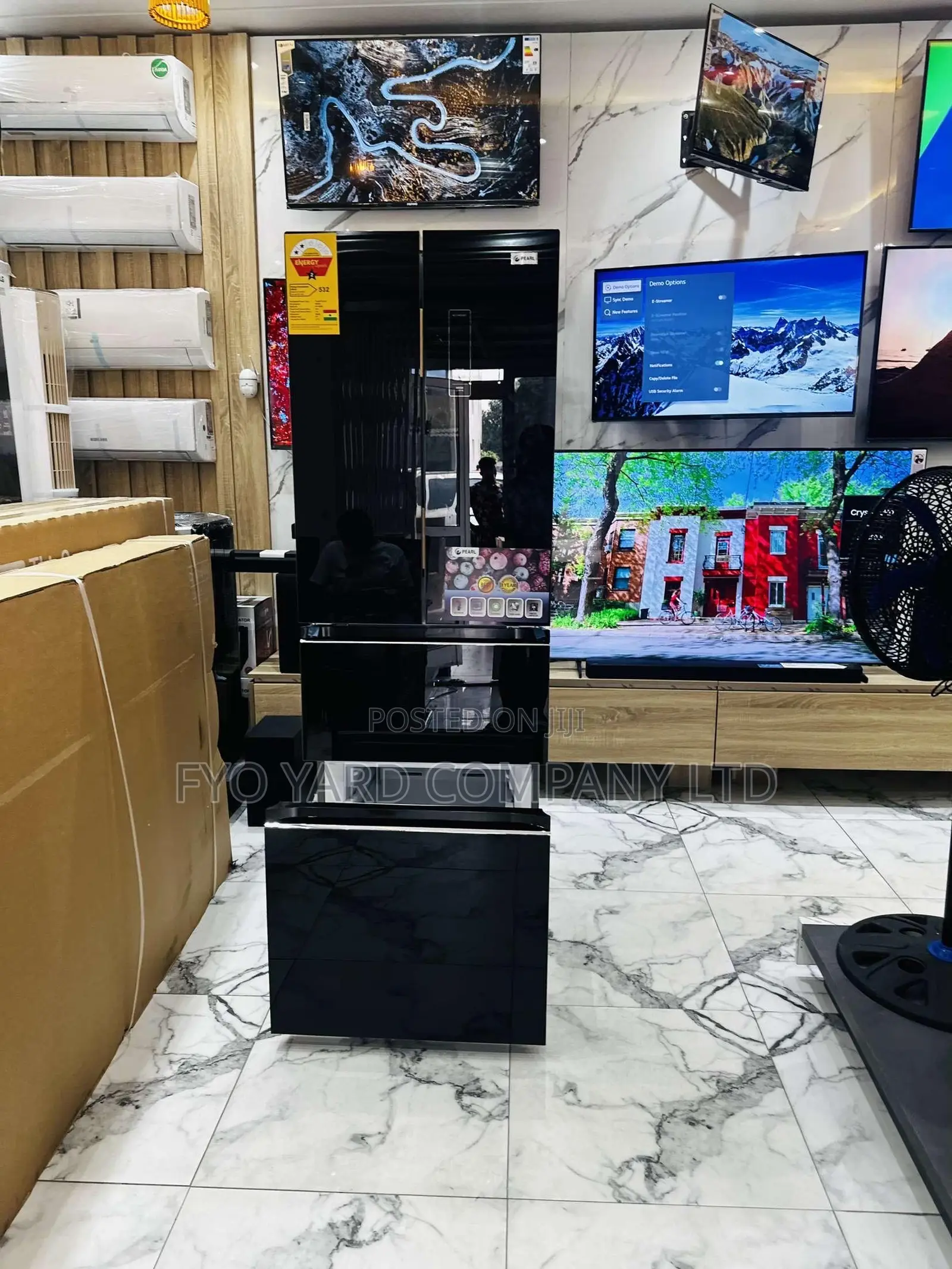 Pearl 400ltr French Door Refrigerator Pf-470bg