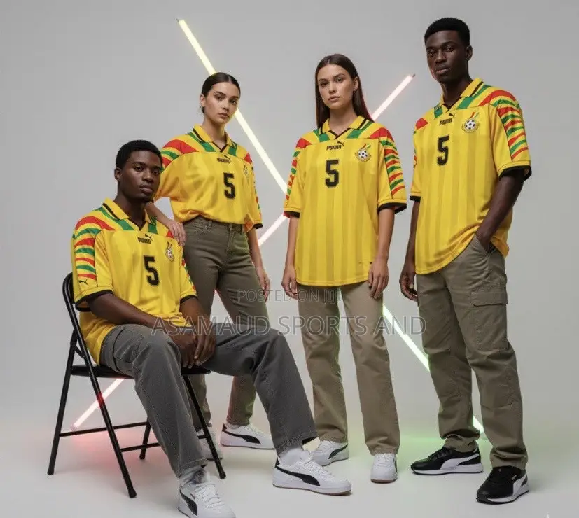 Ghana Retro Jersey Available At Cool Price