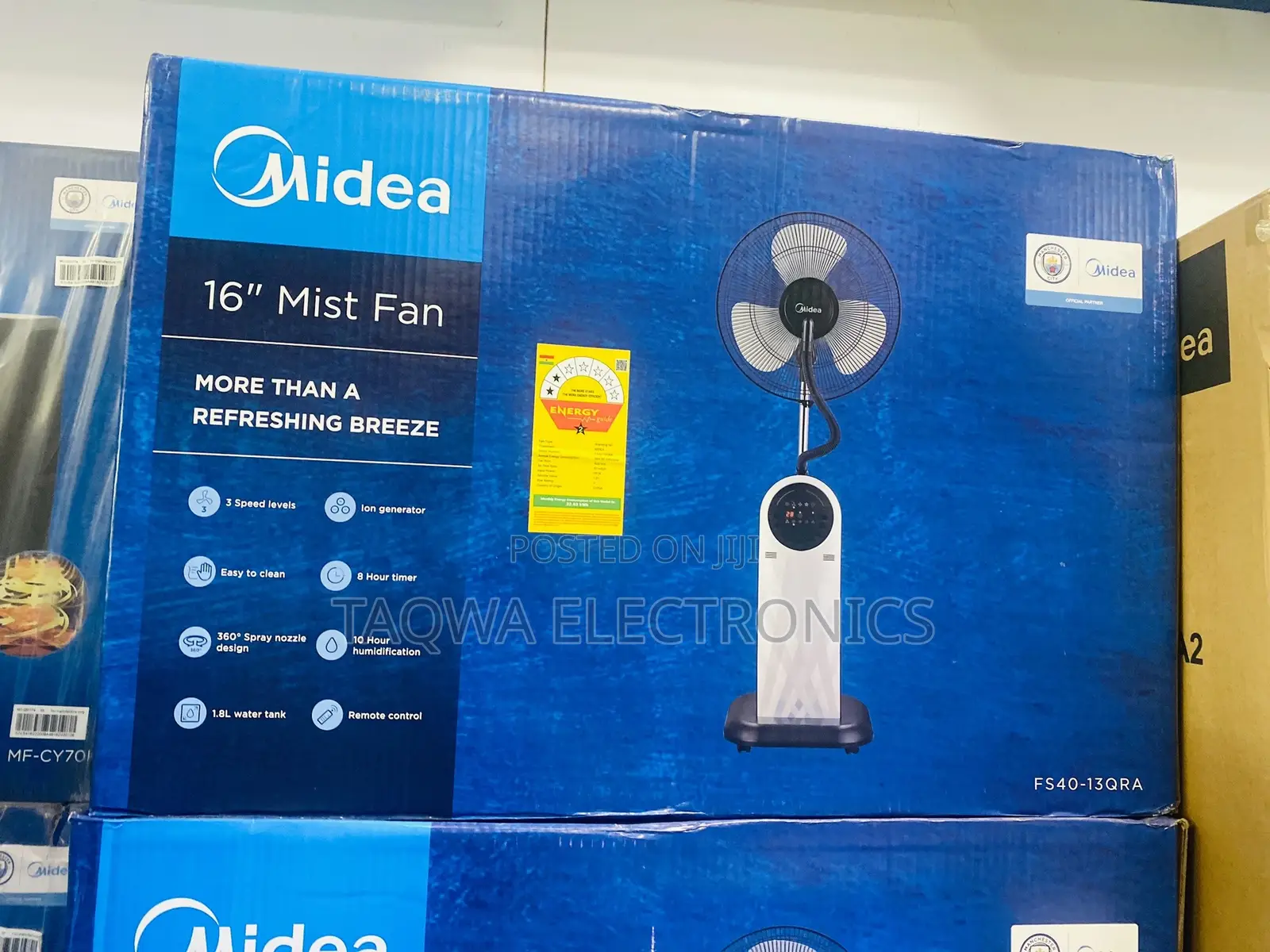Mist Function Midea Fan 16inch