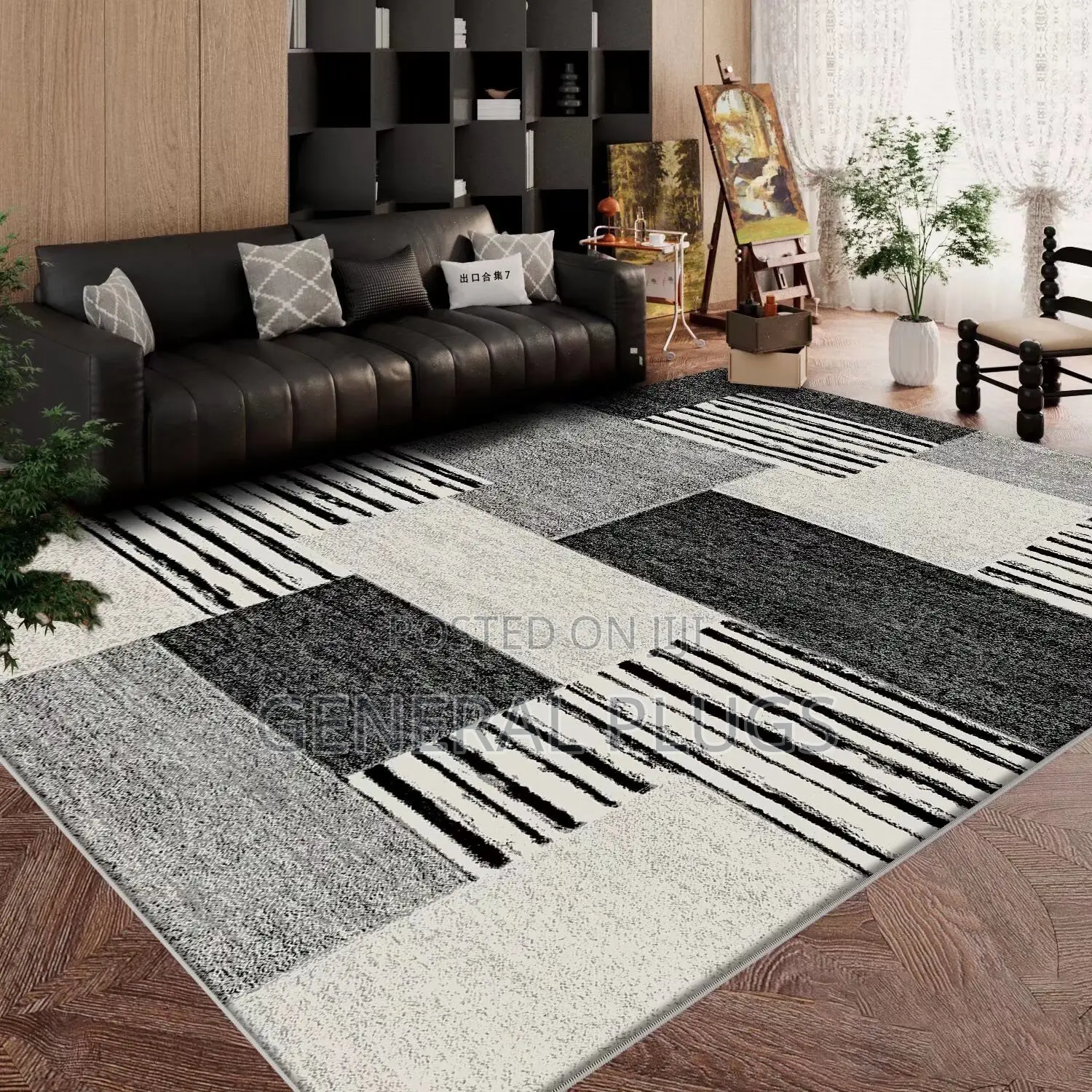 Extra Large Hairy Soft 3d Carpets (200x300cm)