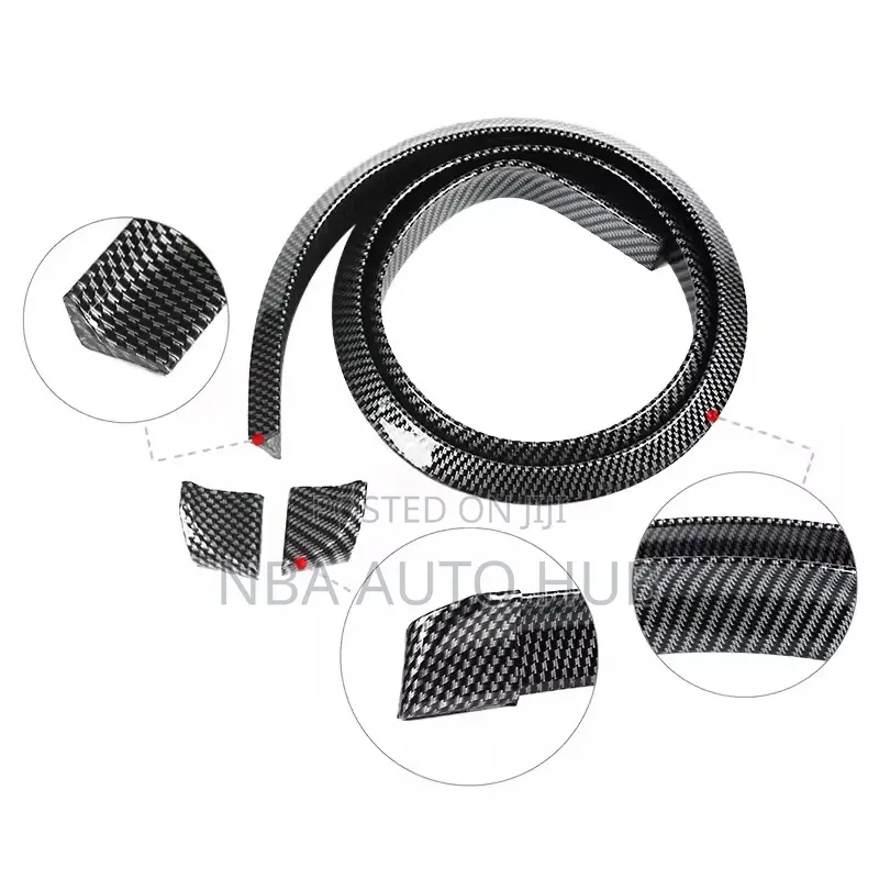 Universal Carbon Fiber Boot Spoiler With Brake Light and Indicator