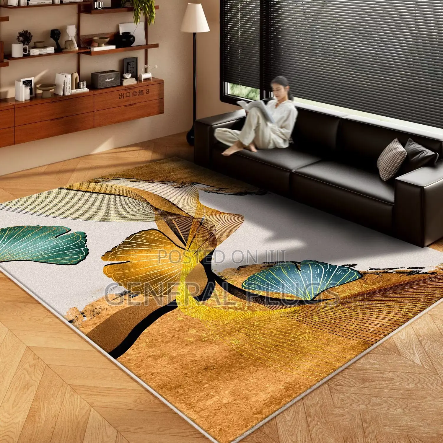 Large Modern 3d Hairy Carpets (200x300cm)