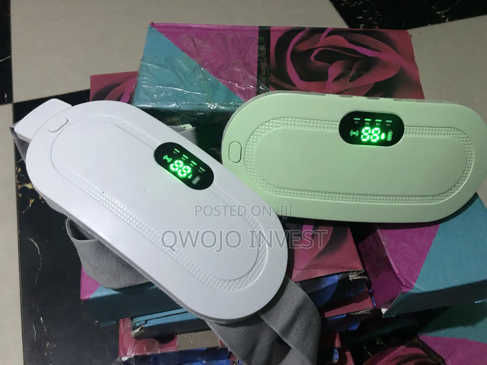 USB Rechargeable Menstrual Heating Pad Belt