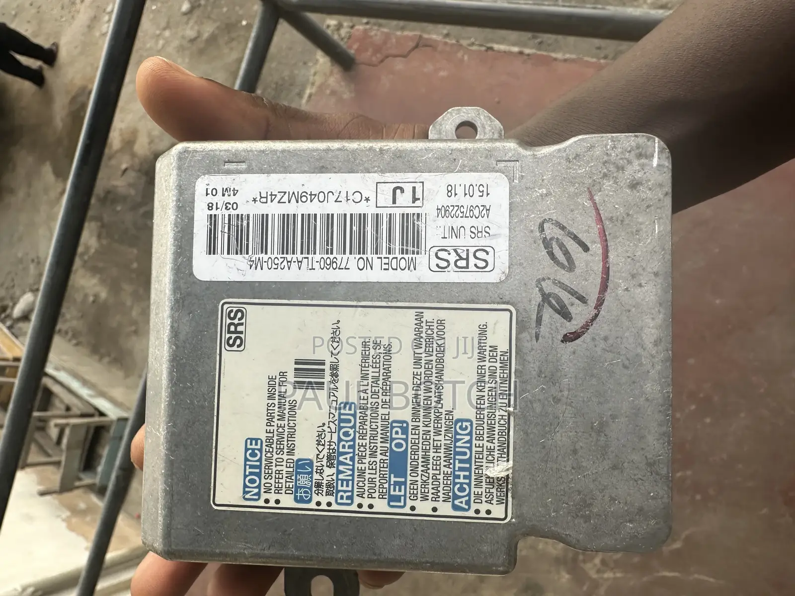Honda Cr-v Airbag Control Module