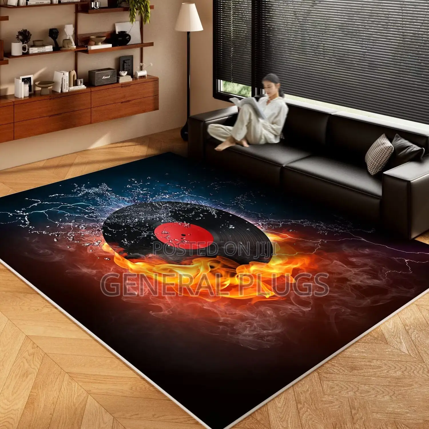 Big Size Living Room Hairy Carpets (200x300cm)