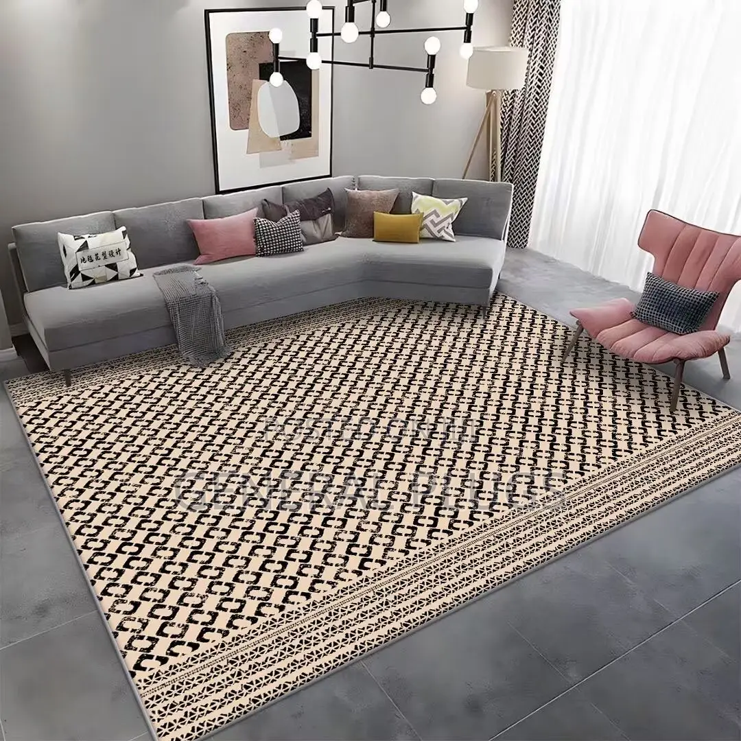 Thick Pile Hairy Modern Carpets (200x300cm)