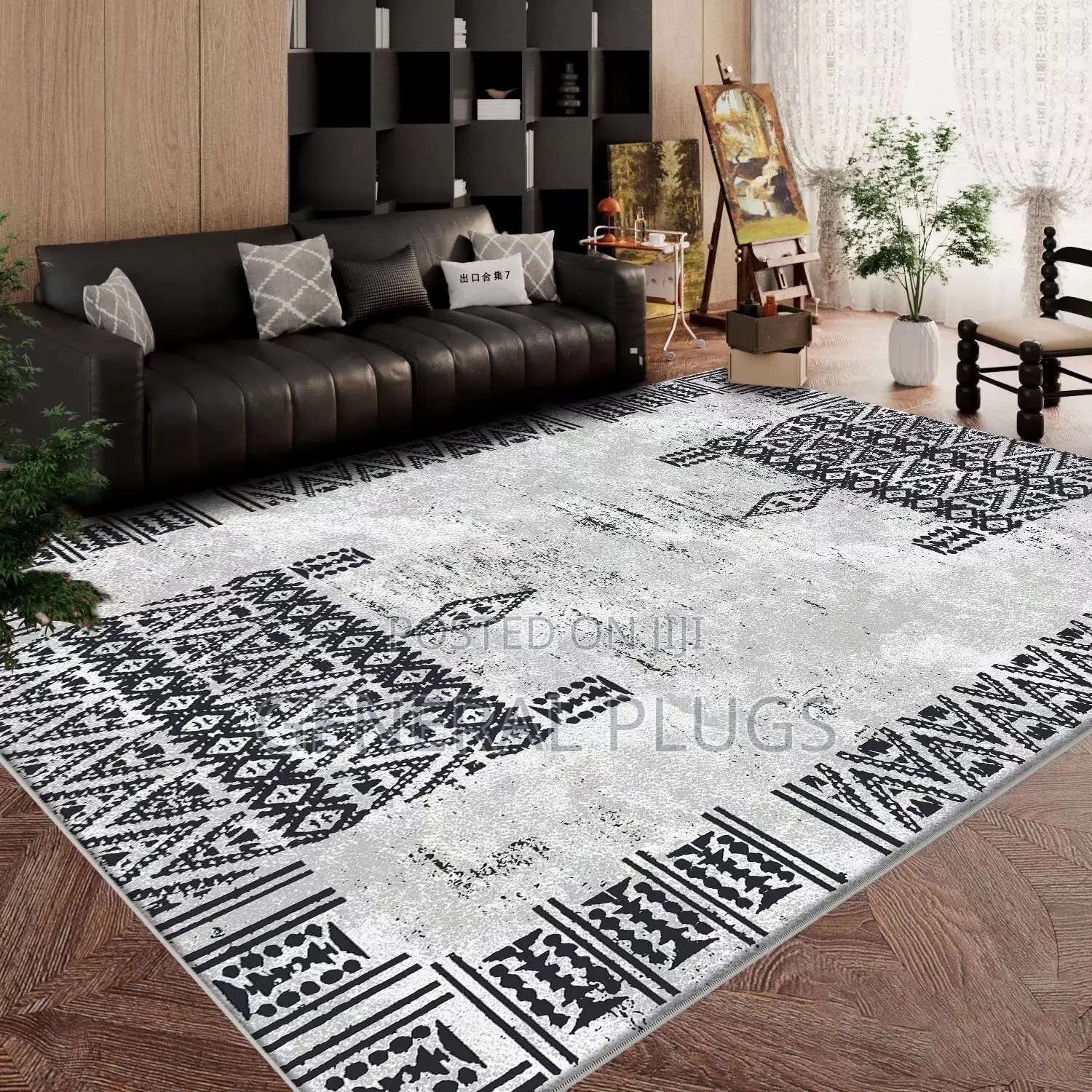 Heavy Duty Big Hairy Rugs (200x300cm)