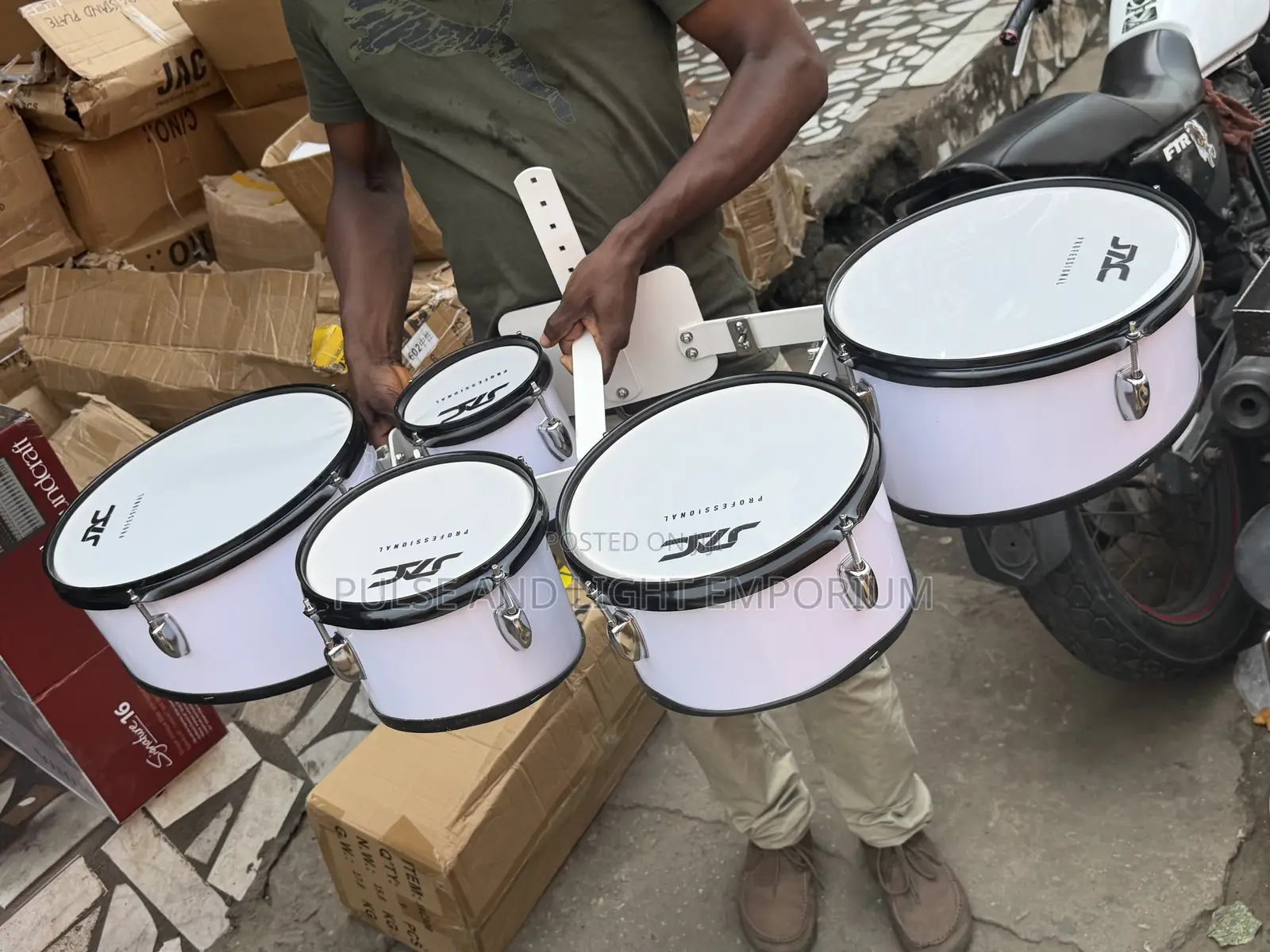 Jac 6-set Marching Parade Quad Drum-set
