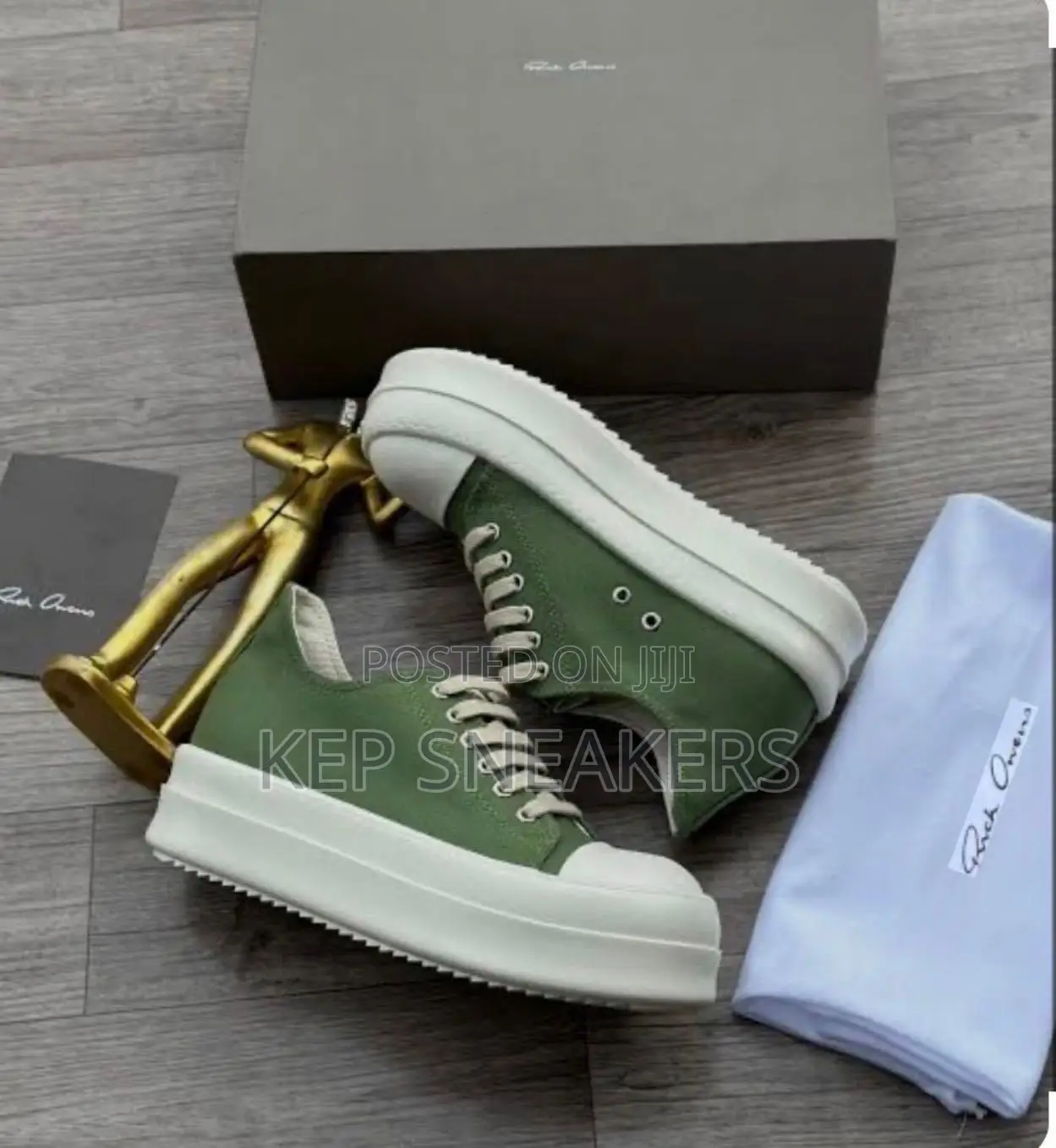 Rick Owens Edfu Low 'Moss'