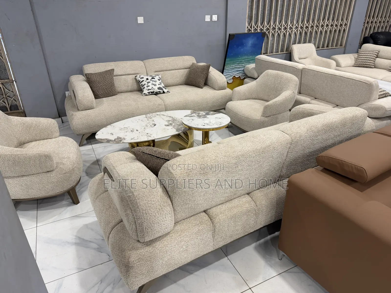 Sofa Set 3+3+1+1