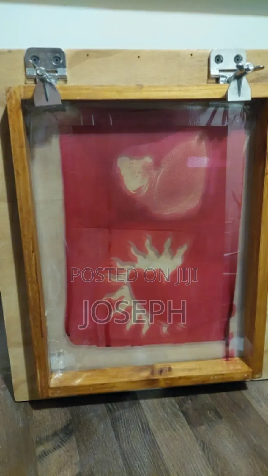 Screen Printing Butterfly Hinge