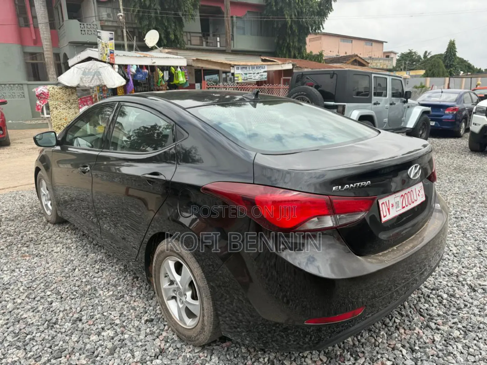 Hyundai Elantra Limited 4dr Sedan (1.8L 4cyl 6A) 2015 Black
