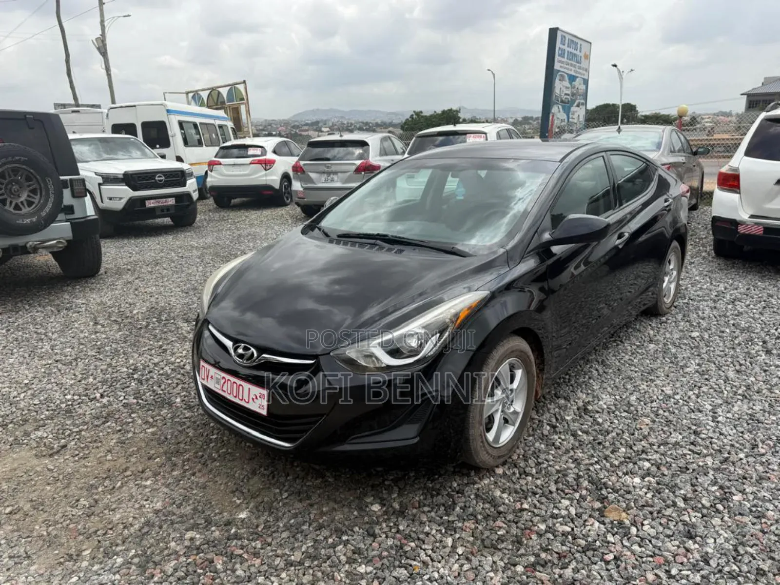 Hyundai Elantra Limited 4dr Sedan (1.8L 4cyl 6A) 2015 Black