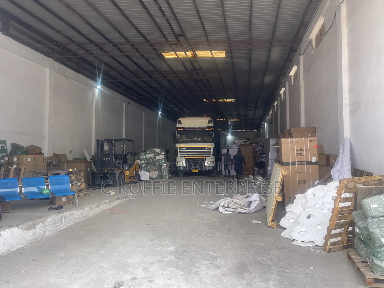 600 SQM Warehouse at Accra Central for Rent